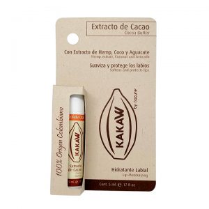 HIDRATANTE LABIAL EXTRACTO DE CACAO X 5 ML CHOCOLATE ORANGE KAKAW